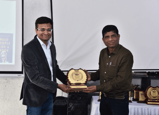 Awarded by Shree Parmerkar institute for research, innovation and technology